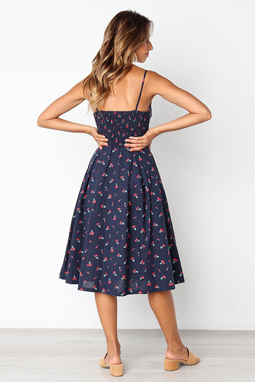 Bowknot Fit&Flare Midi Dress - 8 Colors