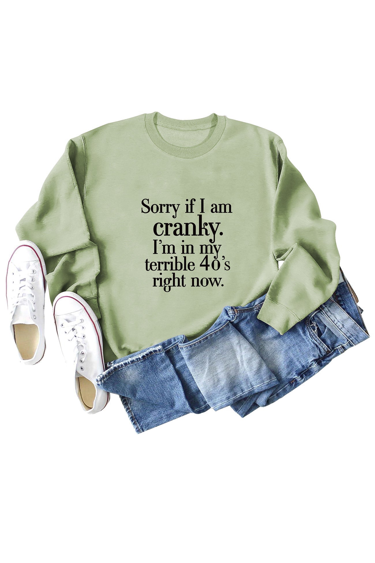 Cranky 40s Printed Sweatshirt