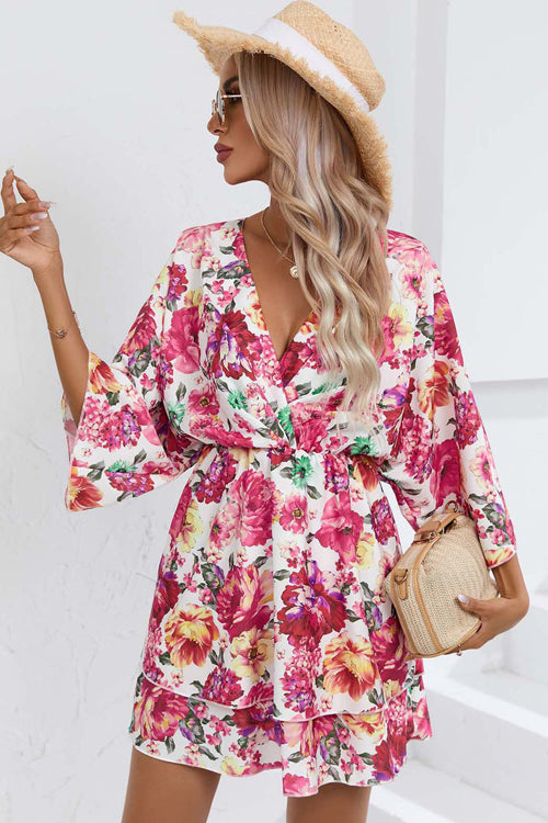 Love Boldly Floral Print Mini Dress - 3 Colors