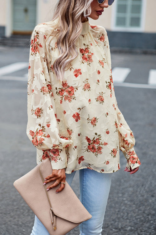 You're The Reason Floral Print Long Sleeve Top - 4 Colors