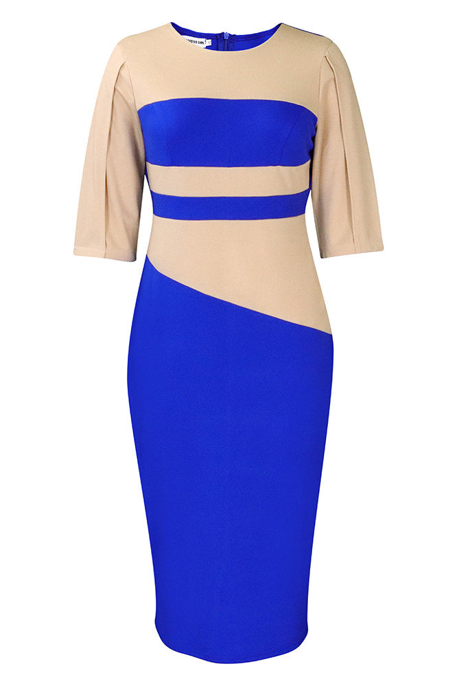 Celebrity Inspired Bodycon Midi Dress