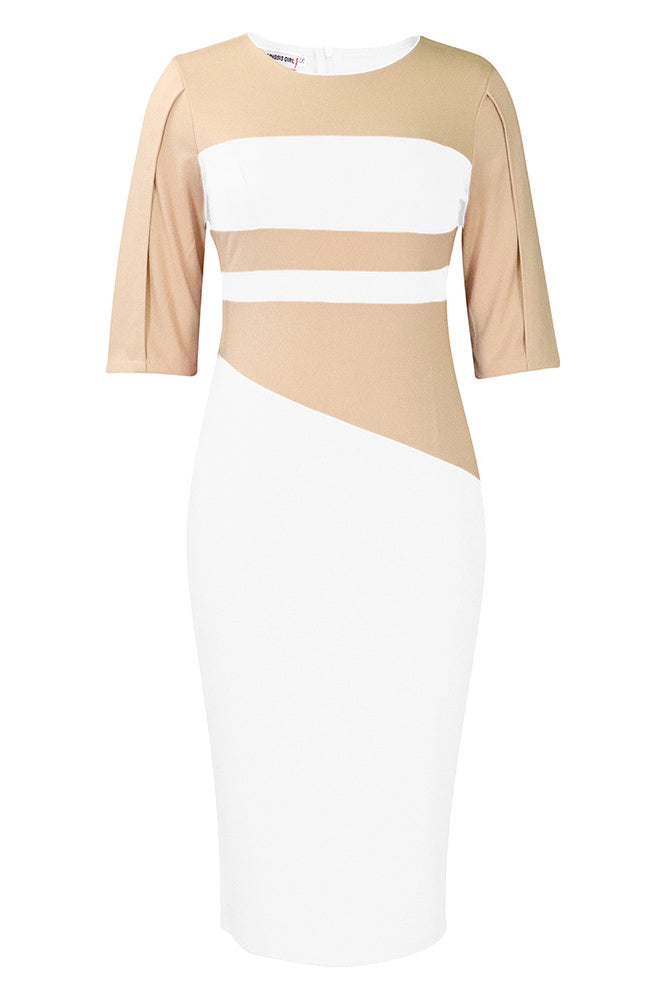 Celebrity Inspired Bodycon Midi Dress