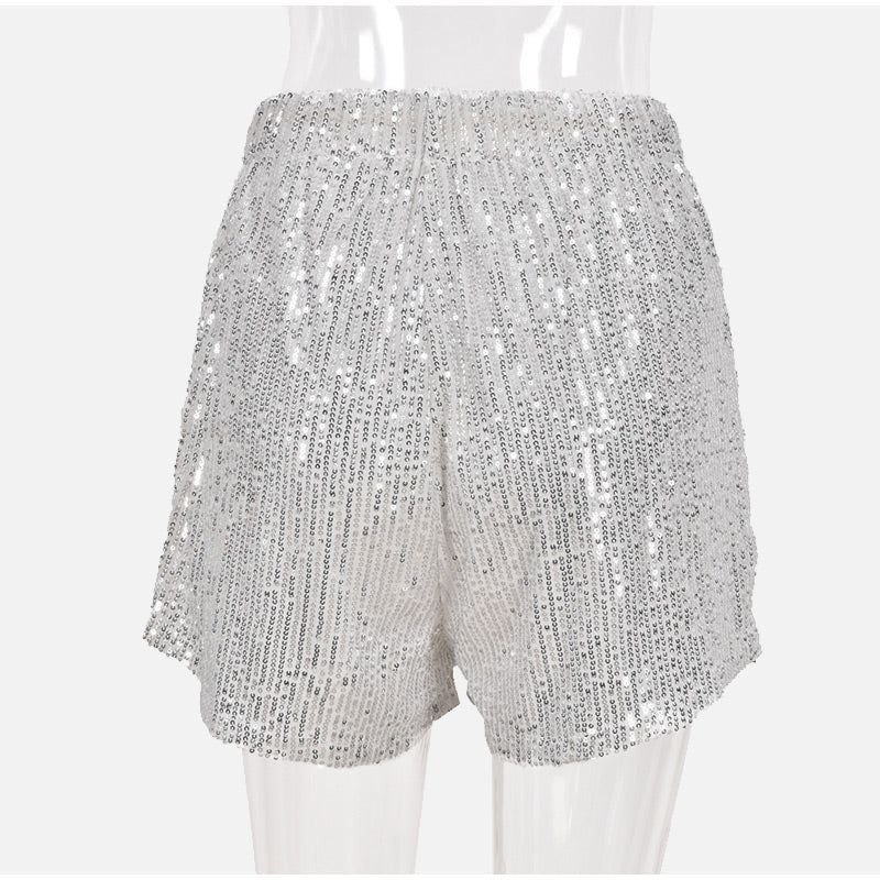 5 Seconds To Shine Sequin Shorts