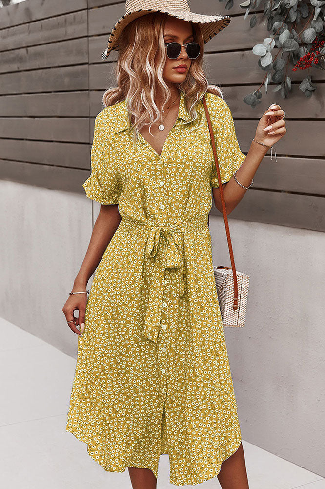 Printed Summer Casual Holiday Style Dress