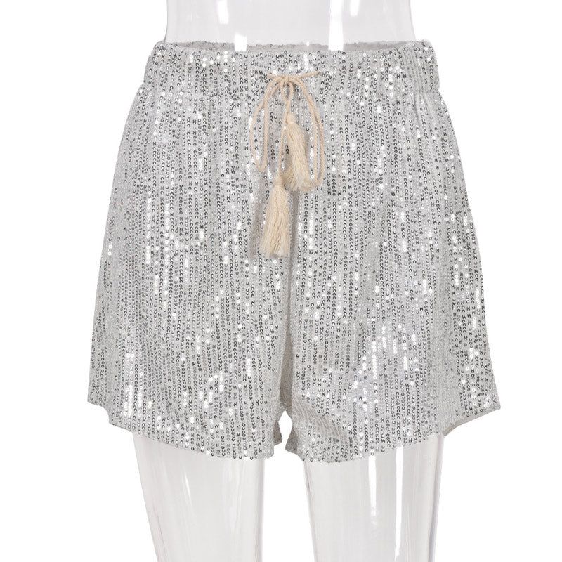 5 Seconds To Shine Sequin Shorts