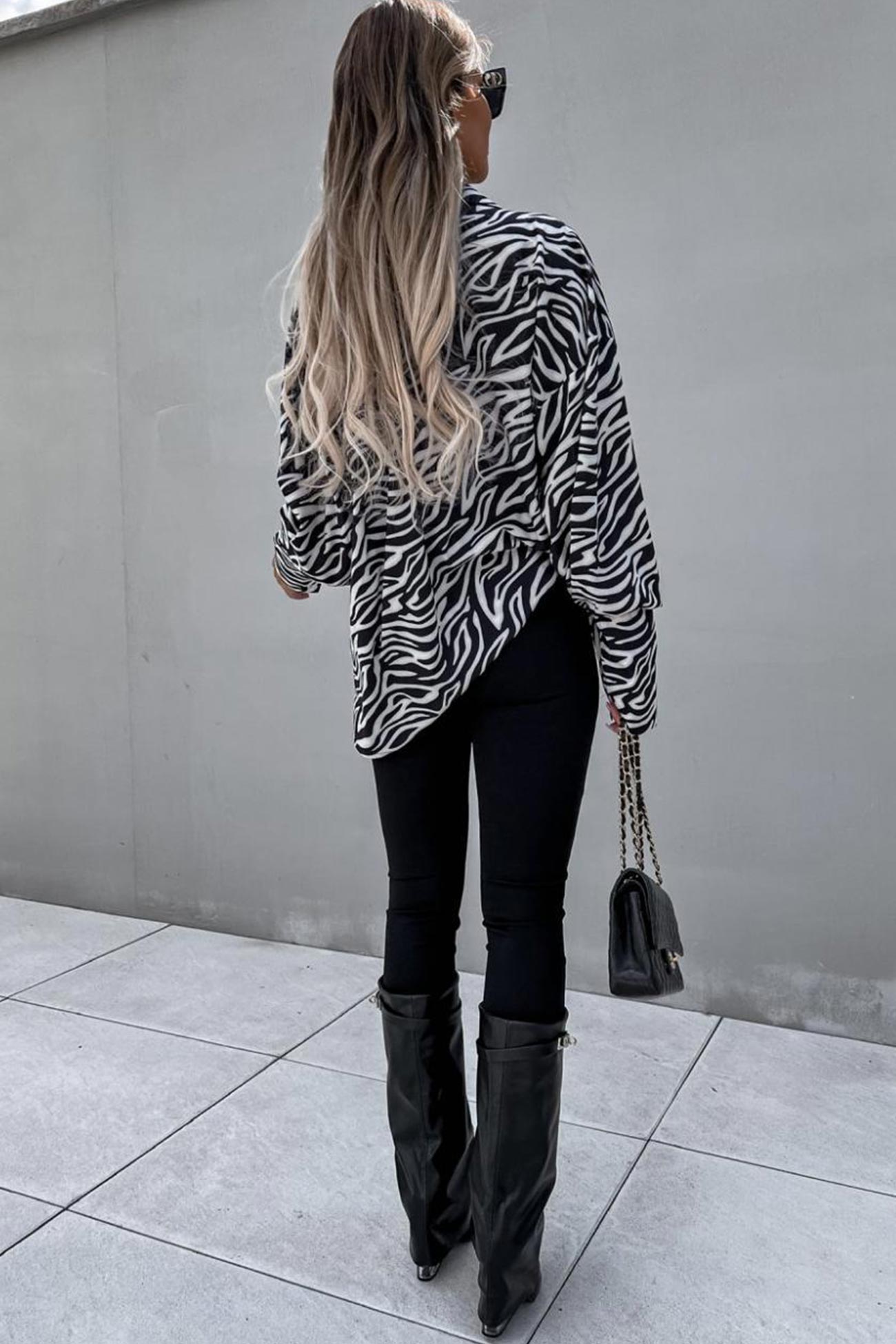 Zebra Long Sleeve Shirt