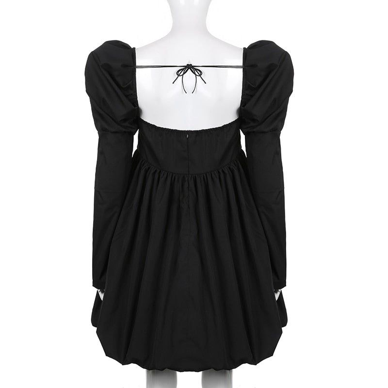 Zephyr Puff Sleeve Mini Dress